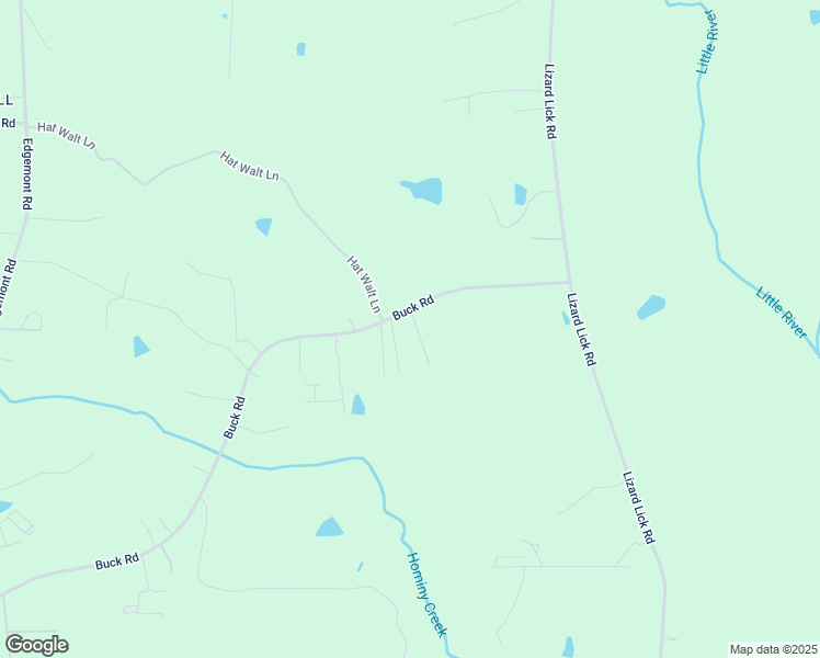 map of restaurants, bars, coffee shops, grocery stores, and more near 7512 Buck Road in Wendell