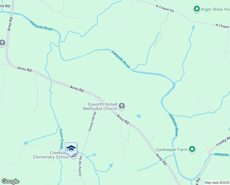 map of restaurants, bars, coffee shops, grocery stores, and more near 4324 Arno Road in Franklin