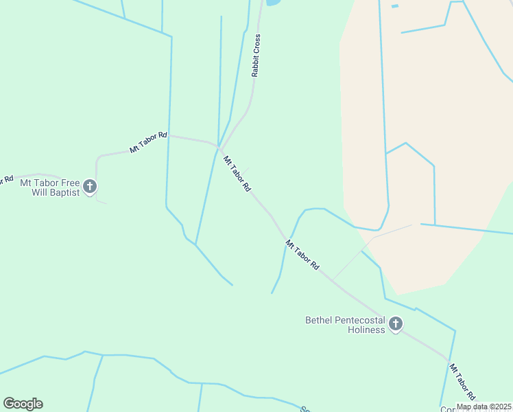 map of restaurants, bars, coffee shops, grocery stores, and more near 1277 Mount Tabor Road in Creswell