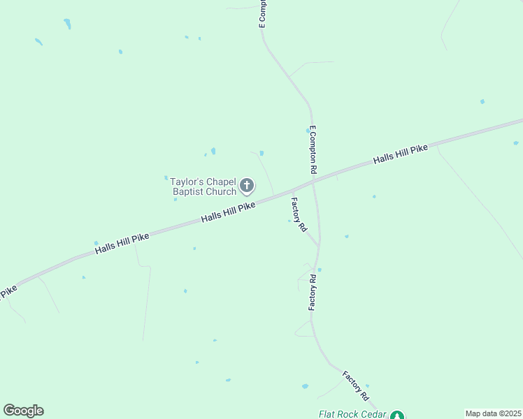 map of restaurants, bars, coffee shops, grocery stores, and more near 3954 Halls Hill Pike in Murfreesboro
