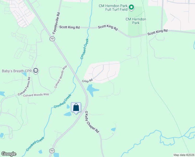 map of restaurants, bars, coffee shops, grocery stores, and more near 1707 Capstone Drive in Durham