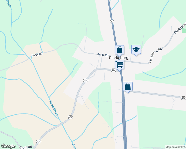 map of restaurants, bars, coffee shops, grocery stores, and more near 105 Kirby Loop in Yuma