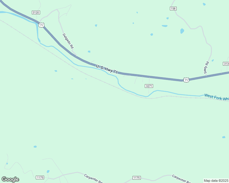 map of restaurants, bars, coffee shops, grocery stores, and more near 15901 U.S. 71 in Winslow