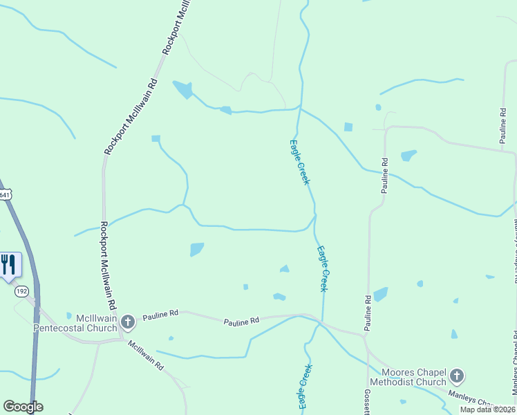 map of restaurants, bars, coffee shops, grocery stores, and more near 3573 Pauline Road in Holladay