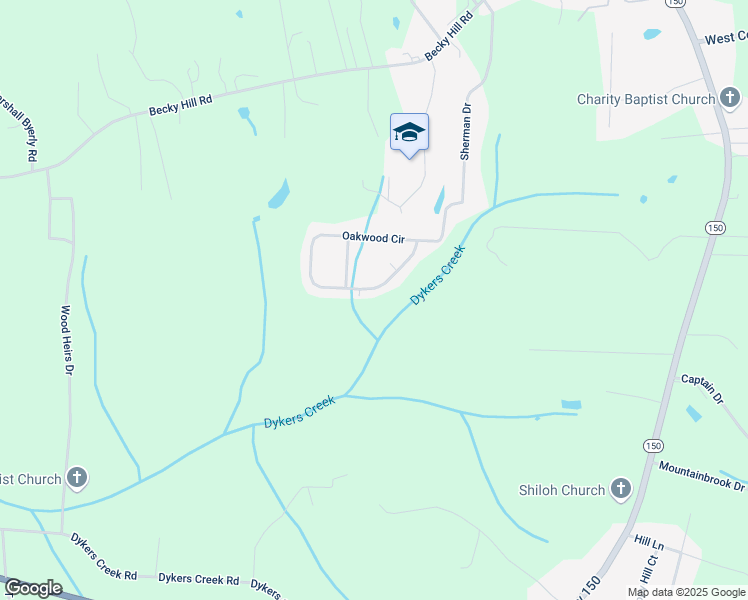 map of restaurants, bars, coffee shops, grocery stores, and more near 790 Oakwood Circle in Lexington