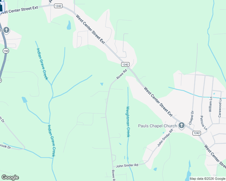 map of restaurants, bars, coffee shops, grocery stores, and more near 2560 Rowe Road in Lexington