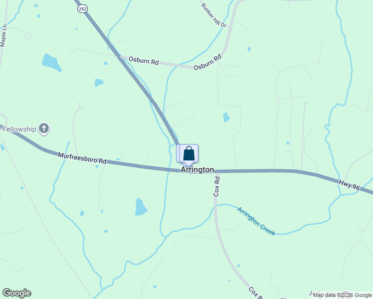 map of restaurants, bars, coffee shops, grocery stores, and more near 5067 Wilson Pike in Arrington
