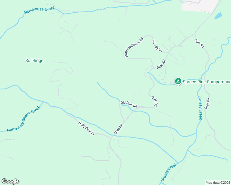 map of restaurants, bars, coffee shops, grocery stores, and more near 212 Old Dale Road in Spruce Pine