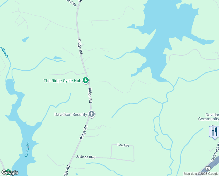 map of restaurants, bars, coffee shops, grocery stores, and more near 316 Lexington-Thomasville Road in Lexington