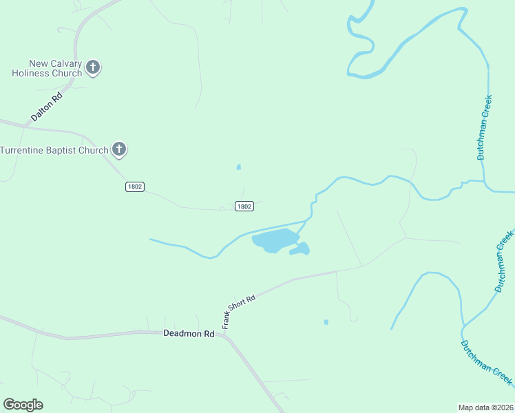 map of restaurants, bars, coffee shops, grocery stores, and more near 822 Turrentine Church Road in Mocksville