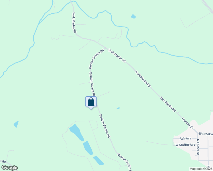 map of restaurants, bars, coffee shops, grocery stores, and more near 4420 Bunton Swaim Road in Liberty