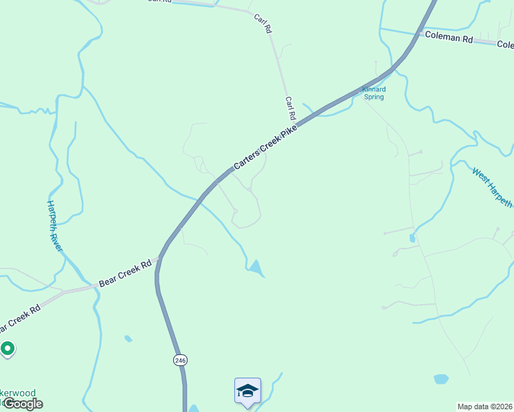 map of restaurants, bars, coffee shops, grocery stores, and more near 4004 Carters Creek Pike in Franklin
