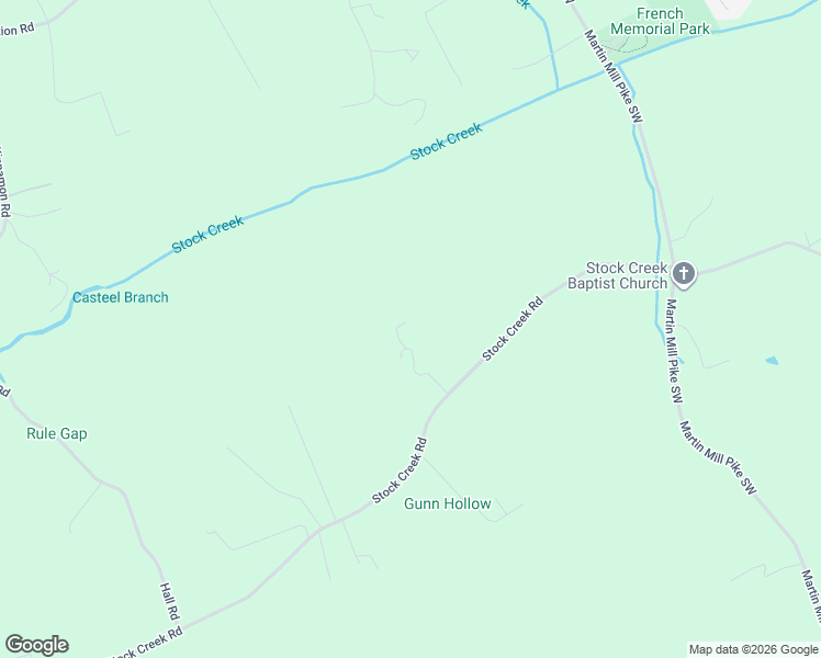 map of restaurants, bars, coffee shops, grocery stores, and more near 2701 Stock Creek Road in Knoxville