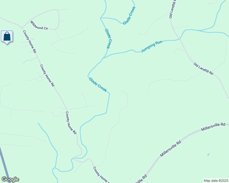 map of restaurants, bars, coffee shops, grocery stores, and more near County Home Road in Alexander County