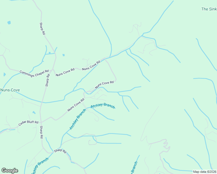 map of restaurants, bars, coffee shops, grocery stores, and more near 3222 Nuns Cove Road in Sevierville
