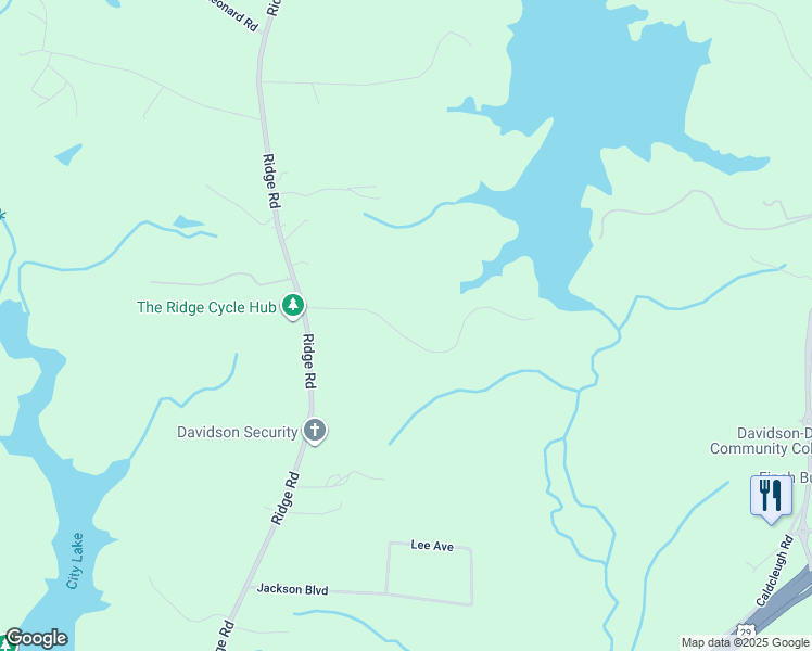 map of restaurants, bars, coffee shops, grocery stores, and more near 319 Lexington-Thomasville Road in Lexington