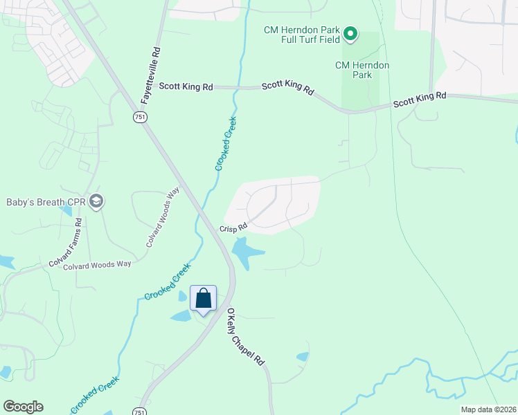 map of restaurants, bars, coffee shops, grocery stores, and more near 1707 Capstone Drive in Durham