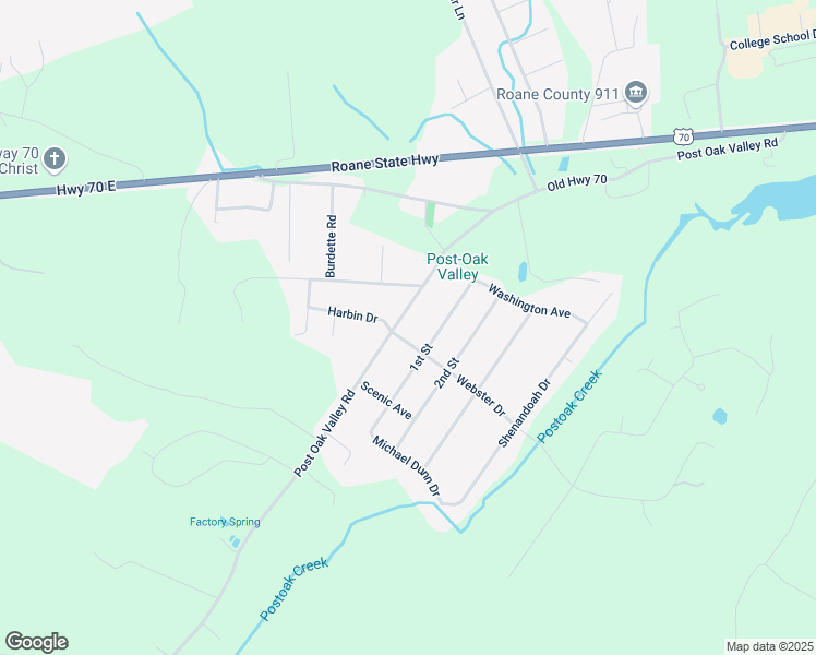map of restaurants, bars, coffee shops, grocery stores, and more near 102 Webster Drive in Rockwood