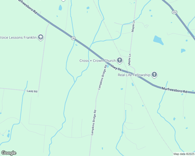 map of restaurants, bars, coffee shops, grocery stores, and more near 6213 Lampkins Bridge Road in College Grove