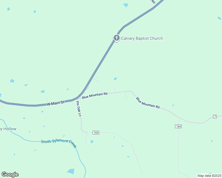 map of restaurants, bars, coffee shops, grocery stores, and more near 2840 Blue Mountain Road in Timbo