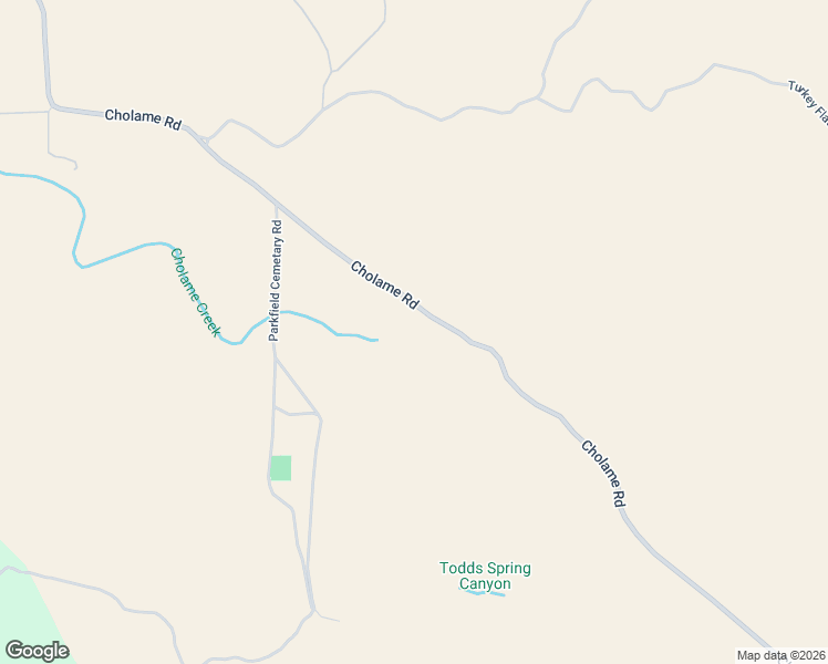 map of restaurants, bars, coffee shops, grocery stores, and more near Cholame Road in Parkfield