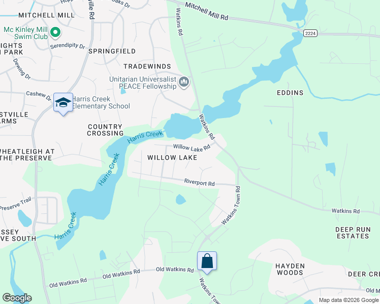 map of restaurants, bars, coffee shops, grocery stores, and more near 4329 Beech Bluff Lane in Raleigh