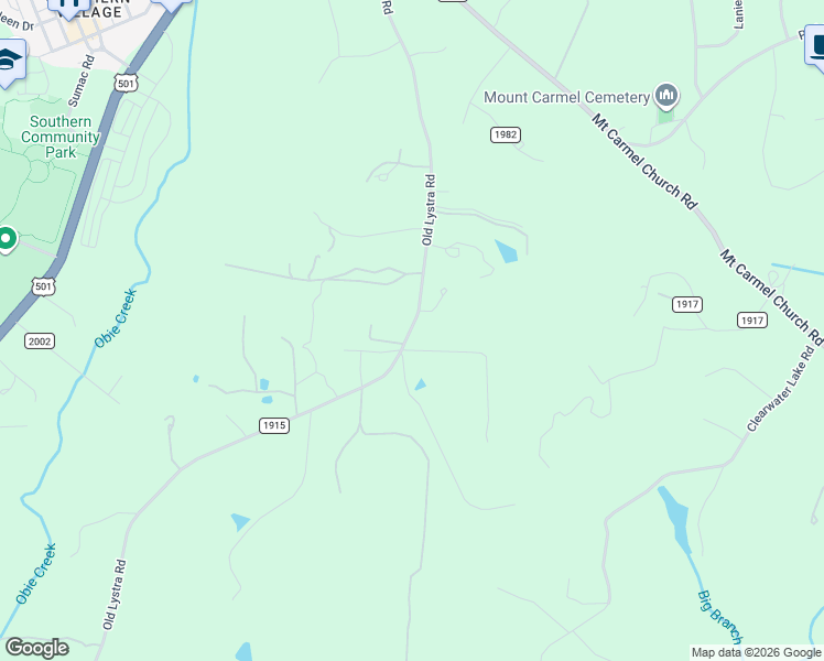 map of restaurants, bars, coffee shops, grocery stores, and more near 1323 State Road 1915 in Chapel Hill