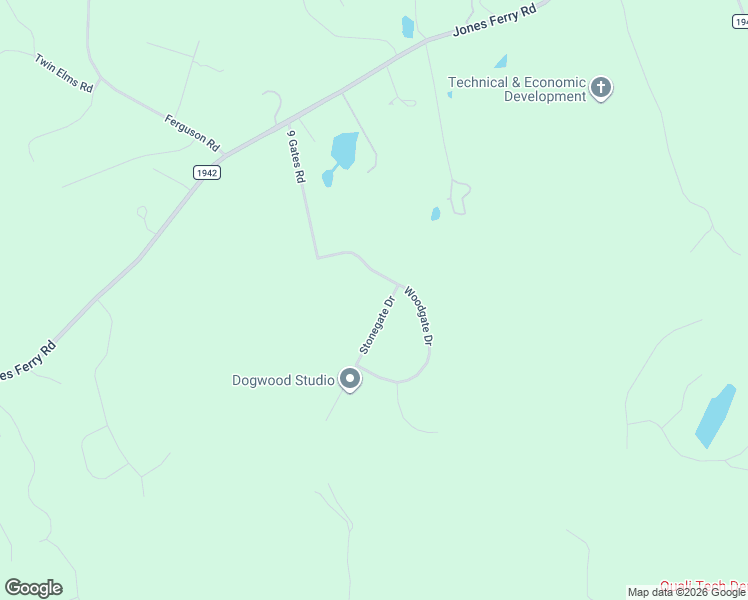 map of restaurants, bars, coffee shops, grocery stores, and more near 3511 Stonegate Drive in Chapel Hill