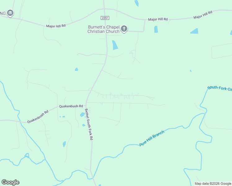 map of restaurants, bars, coffee shops, grocery stores, and more near 1978 Whitehead Drive in Snow Camp