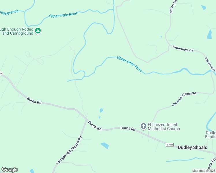 map of restaurants, bars, coffee shops, grocery stores, and more near 4874 Burns Road in Granite Falls