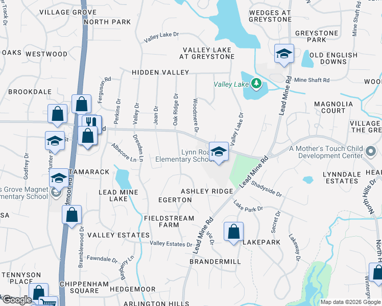 map of restaurants, bars, coffee shops, grocery stores, and more near 6504 Ben Bur Road in Raleigh