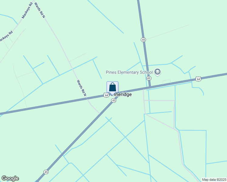 map of restaurants, bars, coffee shops, grocery stores, and more near 2783 U.S. 64 in Plymouth