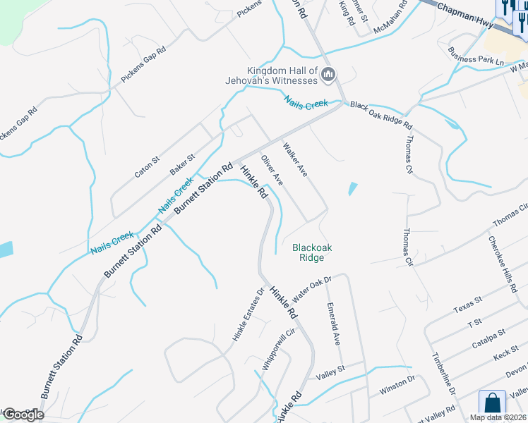 map of restaurants, bars, coffee shops, grocery stores, and more near 813 Hinkle Rd in Seymour