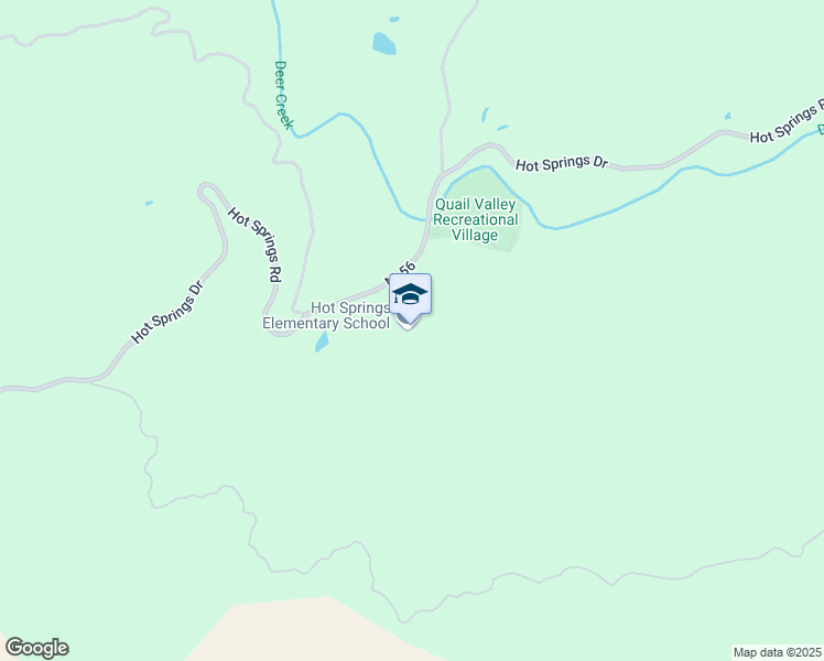 map of restaurants, bars, coffee shops, grocery stores, and more near 40505 Hot Springs Drive in California Hot Springs