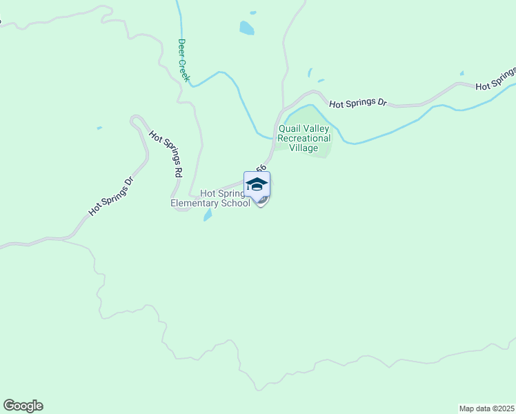 map of restaurants, bars, coffee shops, grocery stores, and more near 40505 Hot Springs Drive in California Hot Springs