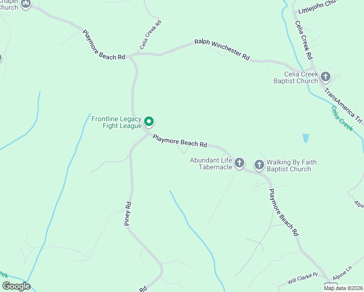 map of restaurants, bars, coffee shops, grocery stores, and more near 2909 Playmore Beach Road in Lenoir