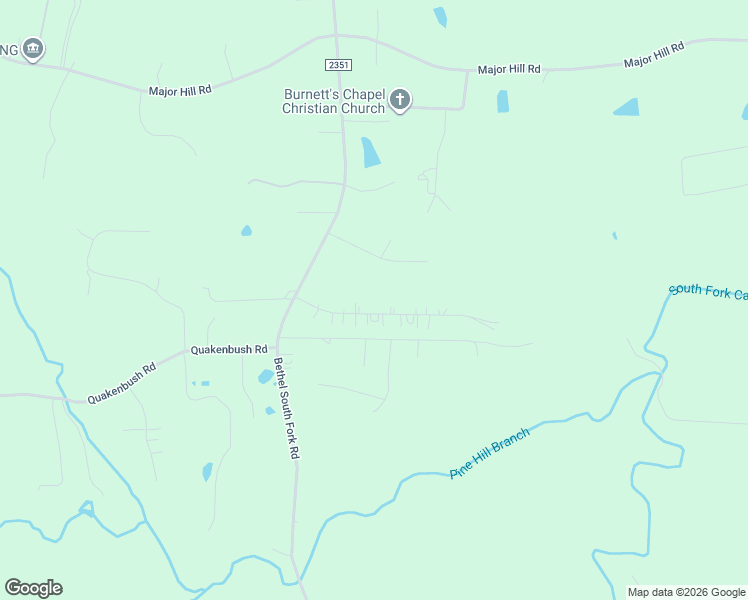 map of restaurants, bars, coffee shops, grocery stores, and more near 1978 Whitehead Drive in Snow Camp