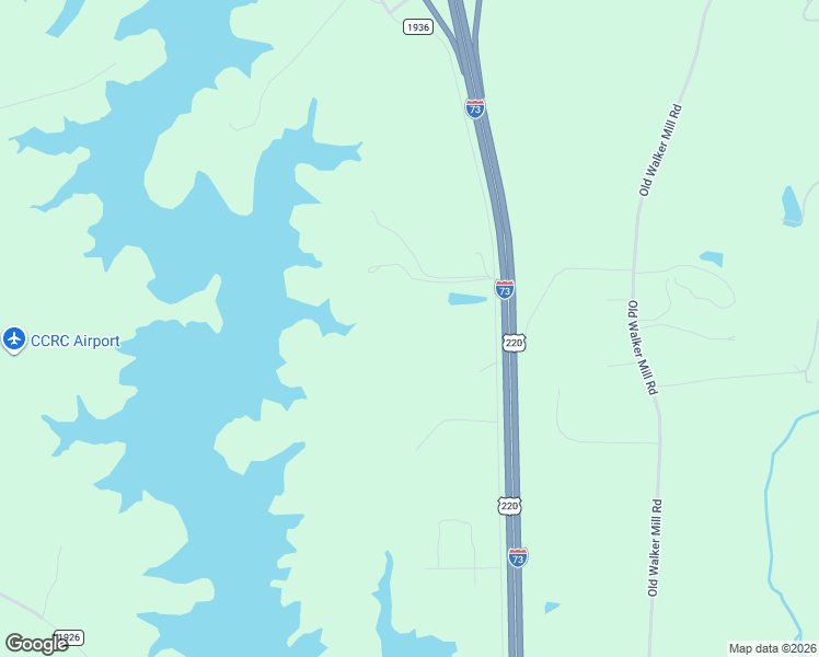 map of restaurants, bars, coffee shops, grocery stores, and more near 7653 Adams Farm Road in Randleman