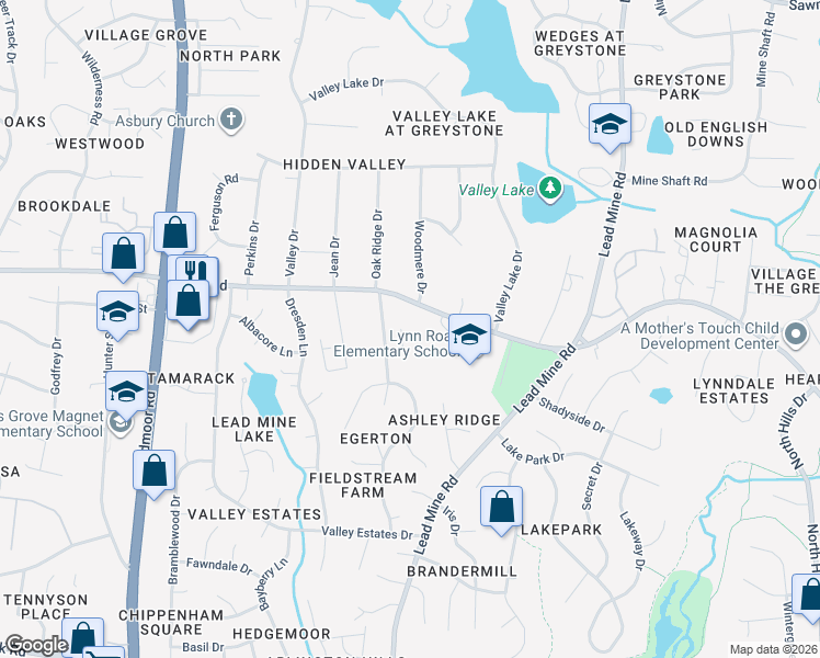 map of restaurants, bars, coffee shops, grocery stores, and more near 6504 Ben Bur Road in Raleigh