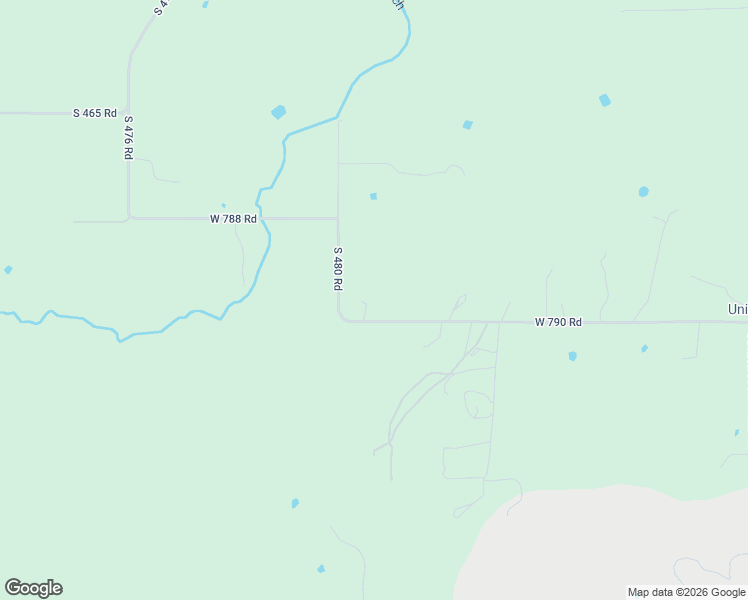 map of restaurants, bars, coffee shops, grocery stores, and more near 15042 West 790 Road in Tahlequah