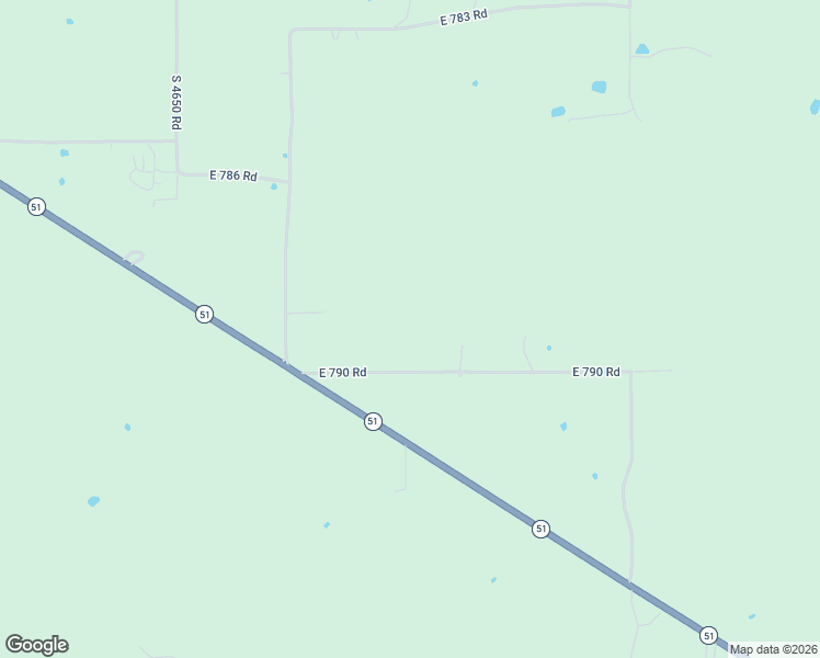 map of restaurants, bars, coffee shops, grocery stores, and more near 465527 East 790 Road in Stilwell