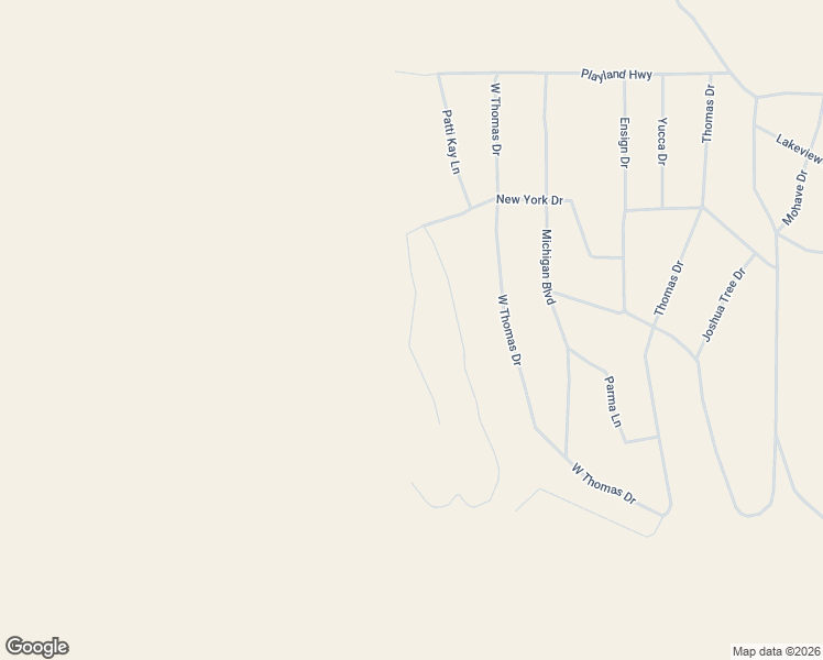 map of restaurants, bars, coffee shops, grocery stores, and more near Mountain View Road in Mohave County