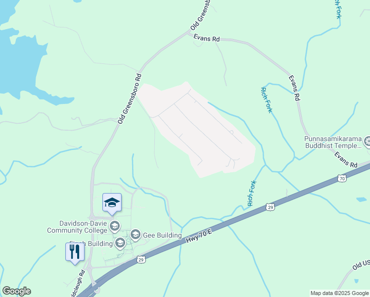 map of restaurants, bars, coffee shops, grocery stores, and more near 306 Clarkann Drive in Thomasville