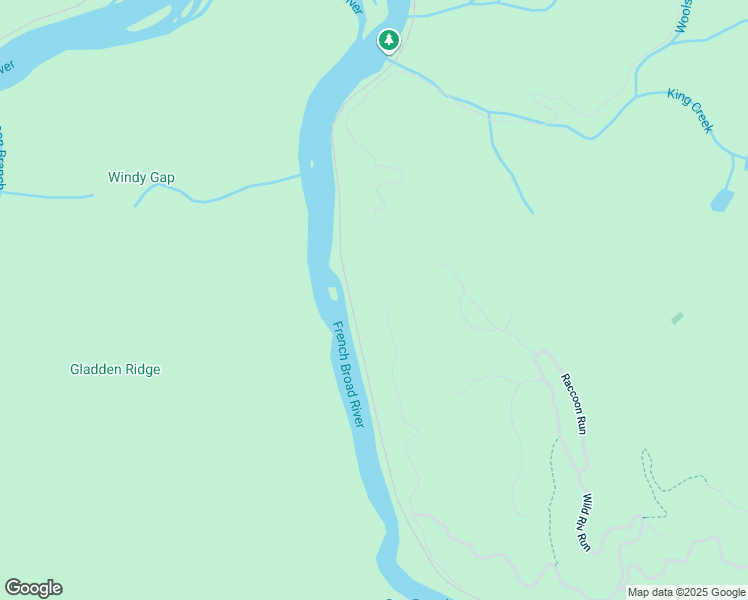 map of restaurants, bars, coffee shops, grocery stores, and more near 4163 French Broad Parkway in Marshall