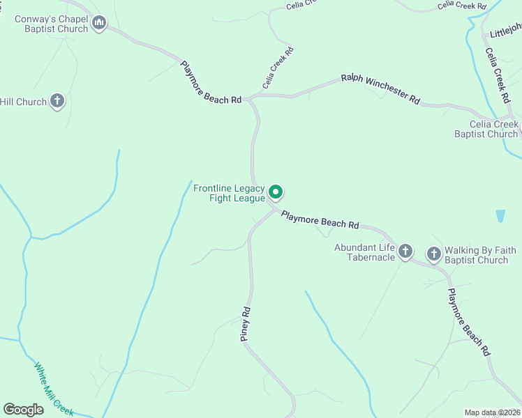 map of restaurants, bars, coffee shops, grocery stores, and more near 2797 Playmore Beach Road in Lenoir