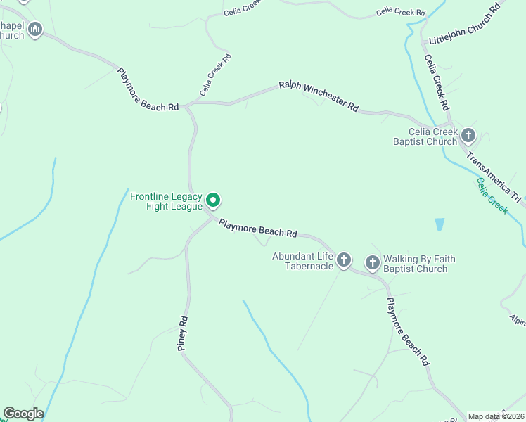 map of restaurants, bars, coffee shops, grocery stores, and more near 2909 Playmore Beach Road in Lenoir