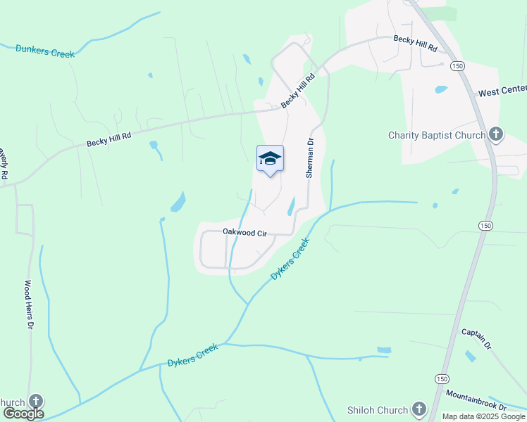 map of restaurants, bars, coffee shops, grocery stores, and more near 203 Westgate Court in Lexington