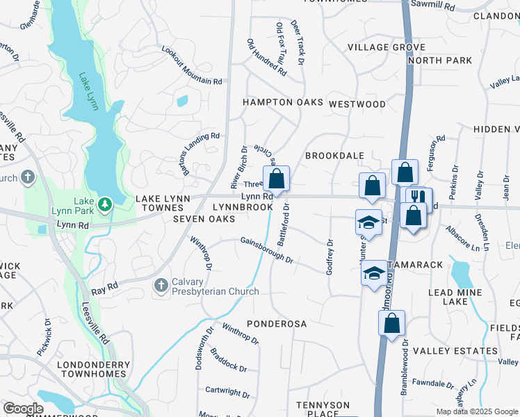 map of restaurants, bars, coffee shops, grocery stores, and more near 2805 Seclusion Court in Raleigh