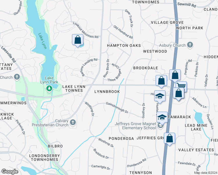 map of restaurants, bars, coffee shops, grocery stores, and more near 2800 Seclusion Court in Raleigh
