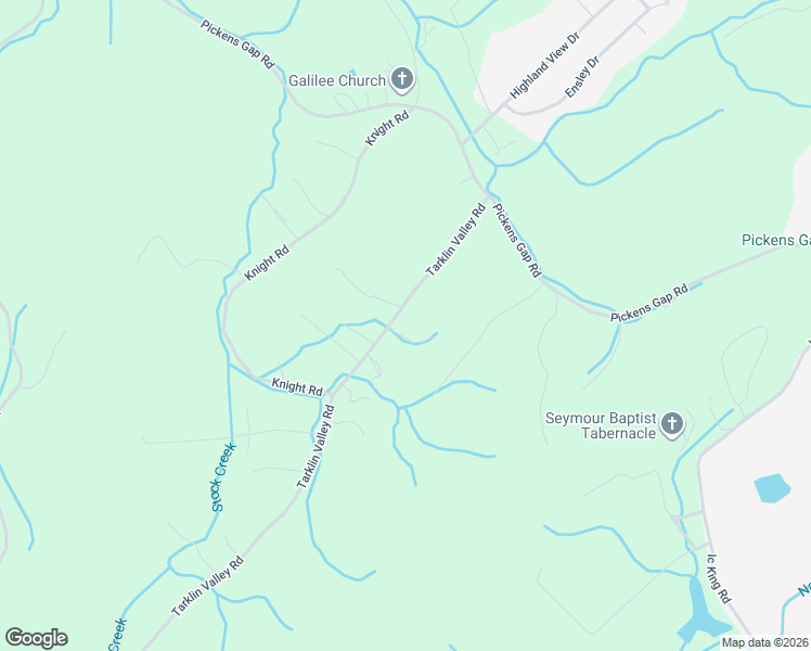 map of restaurants, bars, coffee shops, grocery stores, and more near 912 Tarklin Valley Road in Knoxville